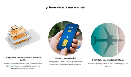 Telcel Esim Turista Internet Mexico Estados Unidos Canada