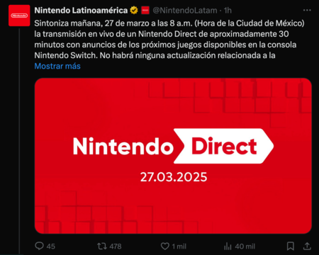 Nintendo direct