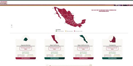 Jovenes Construyendo El Futuro Mapa Interactivo