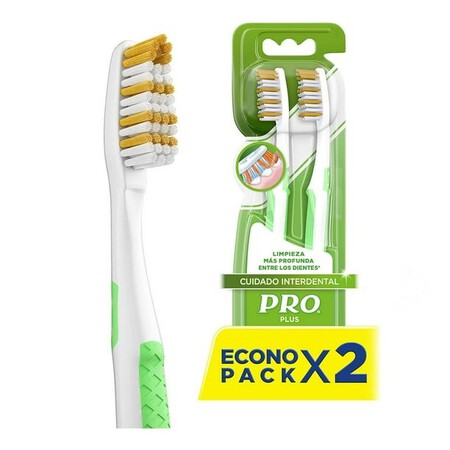 Pro Plus Cerdas Medias Plus Cuidado Interdental 90798407 Cerdas Medias