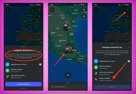 Mapa De Ubicaciones Instagram Activar