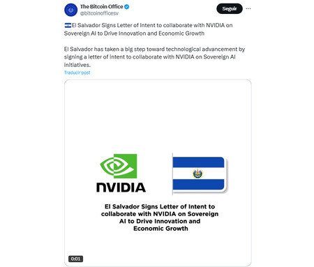 Tuit Nvidia El Salvador
