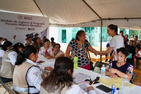 Sheinbaum Modulo Pension Mujeres