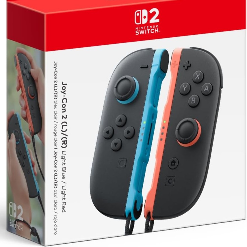 Joy-Con 2 (L)/(R) Light Blue / Light Red