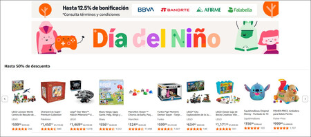 Ofertas Descuento Amazon Mexico Dia Nino 2025