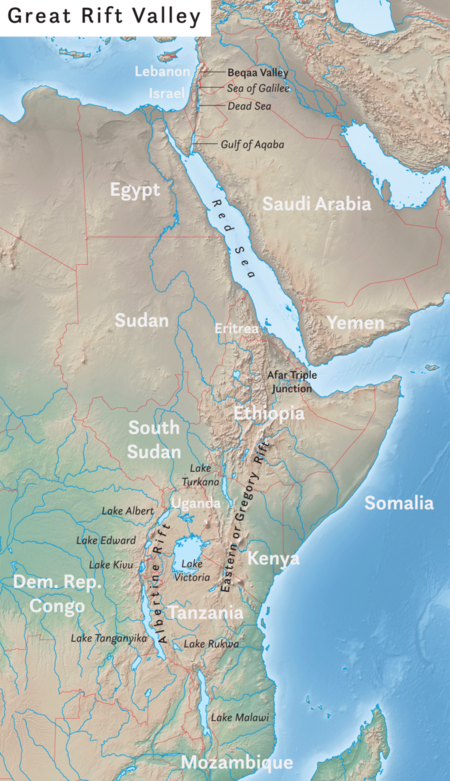 Mapgreatriftvalley
