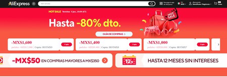 Aliexpress Descuento Hot Sale 2025 Oferta Mexico