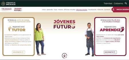 Jovenes construyendo el futuro registro