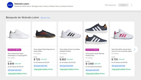 Tenis Adidas Cupon Descuento Hot Sale 2025 Mercado Libre