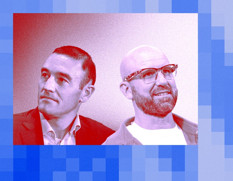 El jefe de producto de OpenAI, Kevin Weil, y el director de tecnología de Meta, Andrew “Boz” Bosworth.