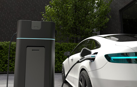 Carga De Coches Electricos En Casa Tecnologia De Llenado De Energia Limpia