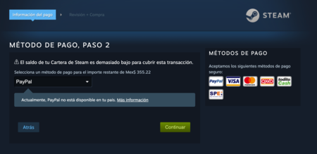 Steam papypal