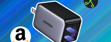 Este cargador UGREEN de 65W te permite conectar hasta cuatro dispositivos y Amazon lo tiene con más del 50% de descuento