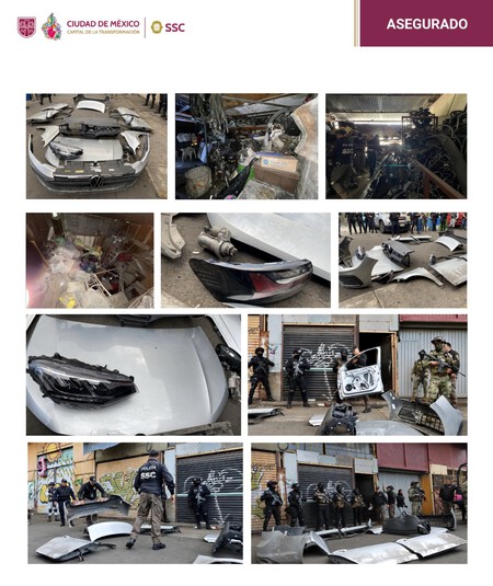 Refacciones Aseguradas Operativo Fortaleza