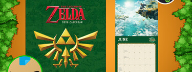 Calendario 2026 de Nintendo: Amazon tiene el nuevo modelo de The Legend of Zelda en oferta