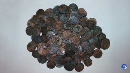 Monedas De Bronce Recuperadas