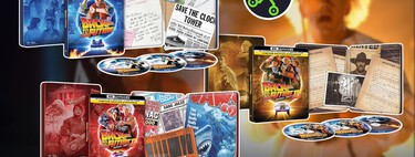 Nuevas ediciones de Volver al Futuro en Blu-ray 4K, ya disponibles en Amazon: incluyen steelbooks y códigos digitales 
