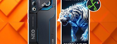 Celular para jugar con pantalla super rápida. Tiene sistema de enfriamiento para que no se caliente