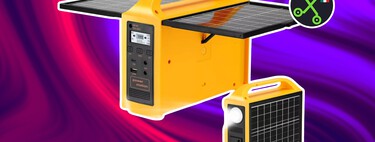 Enorme power bank con panel solar, lámpara de emergencia y potencia para cargar desde una laptop hasta una pantalla