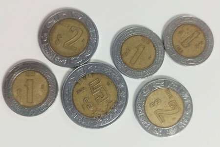 Monedas Mexico Lluvia