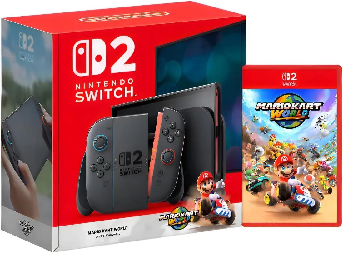 Bundle Nintendo Switch 2Mario Kart World