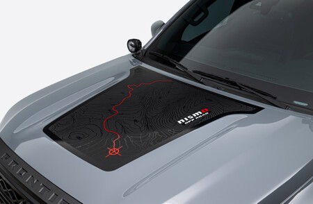 Nissan Nisrmo Frontier Stickers Cofre