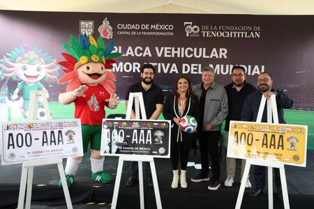 Placas Cdmx Mundial Nuevas Costo