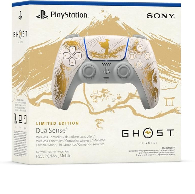 Playstation DualSense® Wireless Controller - Ghost of Yōtei™ Gold Limited Edition