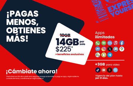 Oferta Descuento Virgin Mobile Sim Mexico