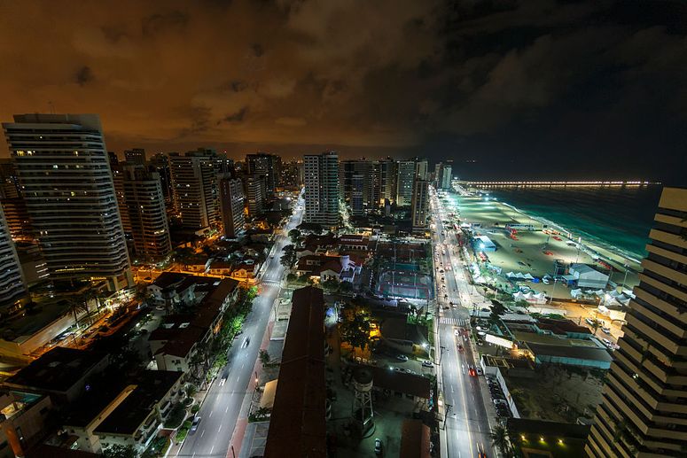 Ciudad de Fortaleza, capital de Caerá, Brasil