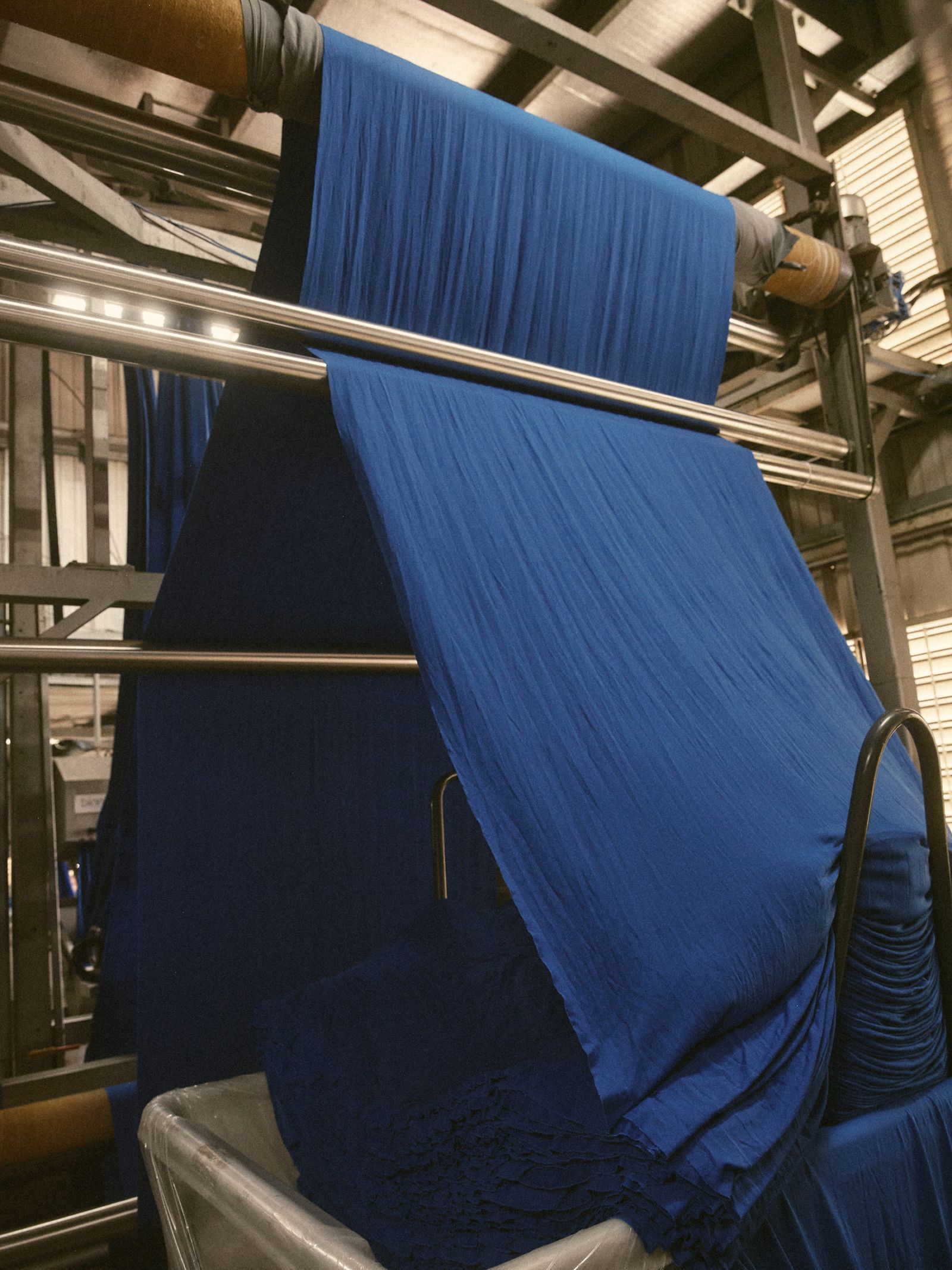 Telar de la fbrica American Giant