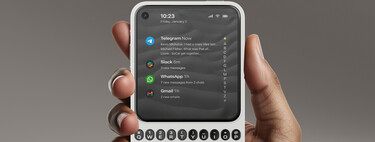Alguien creó un celular para lo que originalmente fue creado: comunicarse. Y parece un BlackBerry