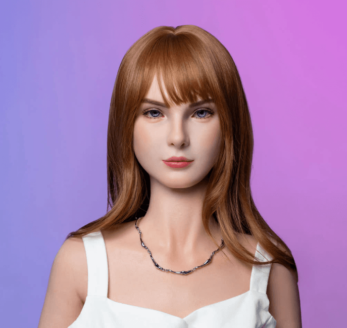 Muñeca sexual hiperrealista de IA.