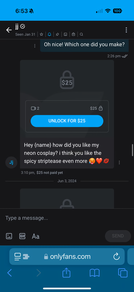 Onlyfans Name Automated Message
