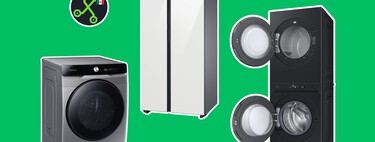 Línea blanca de oferta con Samsung: cupón de descuento para estrenar refrigerador, lavadora y secadora