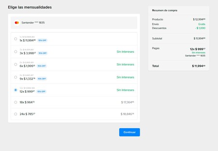 Tv Week Santander Promocion