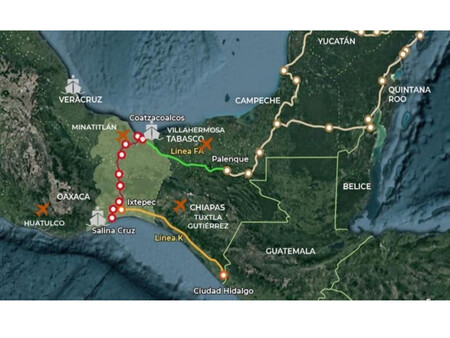 Mapa Del Corredor Interoceanico