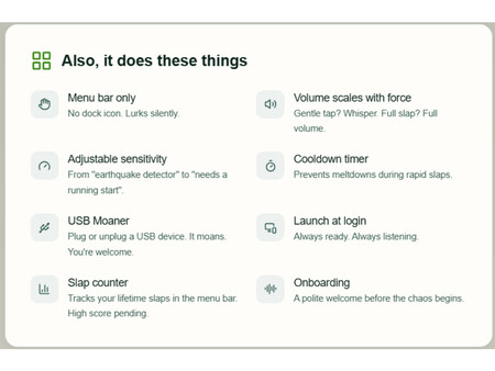 Funciones Adicionales Slap Mac