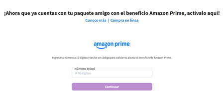 Activar Prime Video En Telcel