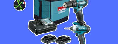 Amazon remata este kit de rotomartillo y atornillador inalámbricos Makita: incluye cargador, baterías y estuche