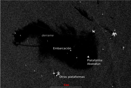derrame petróleo Pemex Golfo de México