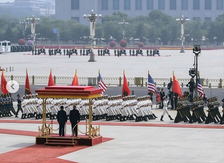 Trump en China