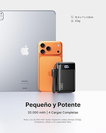 Bateria Portatil Pwquena