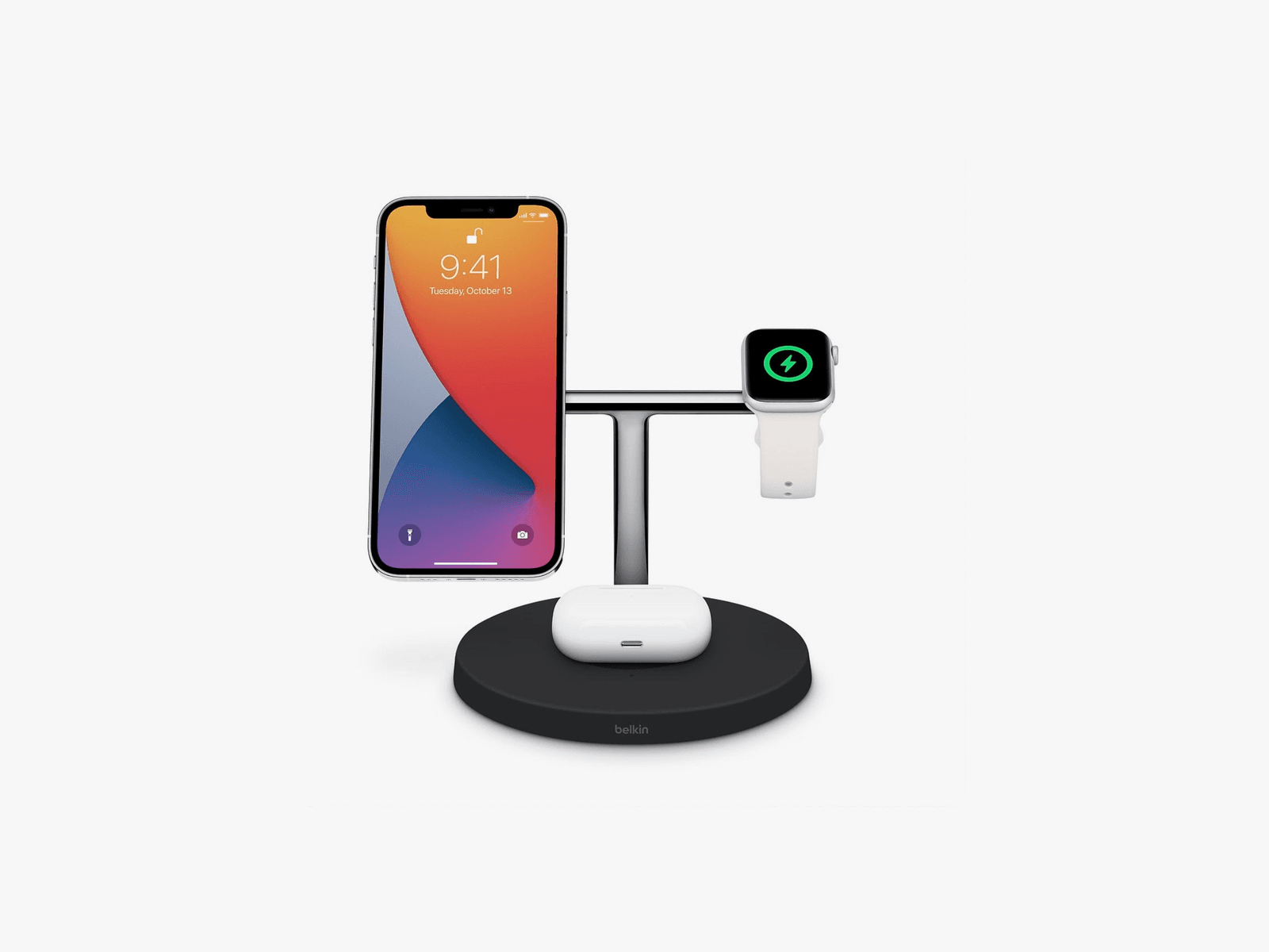 Cargador inalmbrico 3 en 1 Belkin con MagSafe