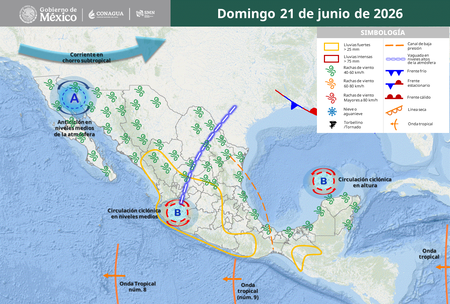 Mapas 21 Junio 2026