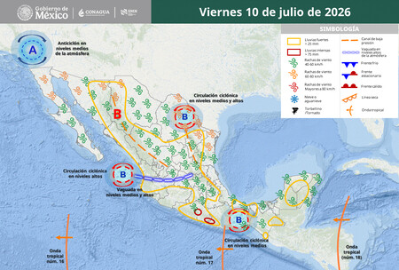 Mapas 10 Julio 2026