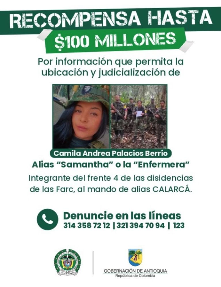 La Enfermera es acusada de participar en delito como extorsión, narcotráfico y homicidios
