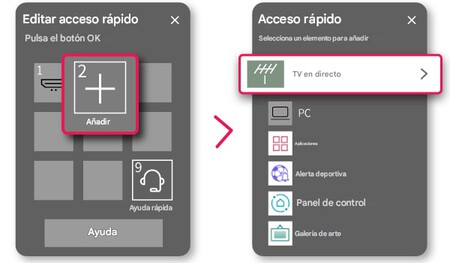 Editar Accesos