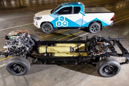 Hilux Hidrogeno Chasis