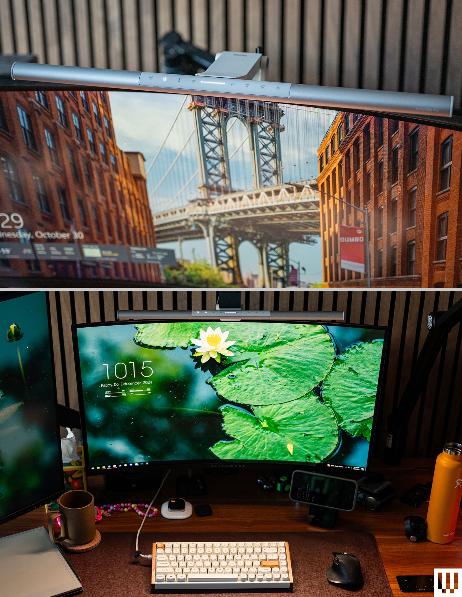 Barra de luz BenQ ScreenBar Pro.